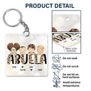 Leopard Nana Title - Birthday, Loving Gift For Mom, Mother, Mama, Grandma, Grandmother - Personalized Custom Acrylic Keychain