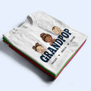 Retro Papa, Grandpa, Dad, Daddy - Birthday, Loving Gift For Father, Grandfather, Mother, Parents - Personalized Custom T Shirt