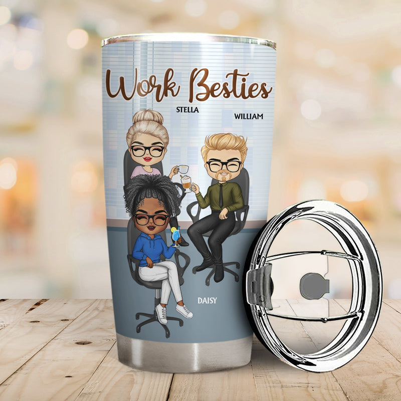 I Would Totally Hang Out With You - Funny, Anniversary, Goodbye, Retired, Birthday Gifts For Colleagues, Coworker, Besties - Personalized Custom Tumbler