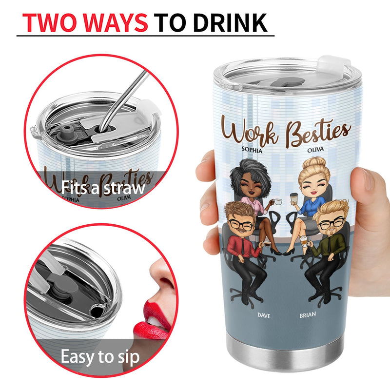 I Would Totally Hang Out With You - Funny, Anniversary, Goodbye, Retired, Birthday Gifts For Colleagues, Coworker, Besties - Personalized Custom Tumbler