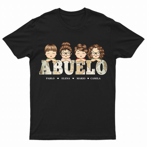Abuelo Abuelito Tito Tata Yayo Abue Agüelo Viejo Viejito Papá - T Shirt Personalizado