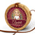 Mandala Girl - Gift For Her, Travel Lovers - Personalized Custom Round Rattan Bag