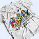 Vacances en famille : créez des souvenirs ensemble - Cadeau d'anniversaire, de voyage pour grand-mère, grand-père, maman, papa, article assorti pour un voyage en famille - T-shirt personnalisé