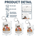 Drive Safe No One Else Will Tolerate Me - Birthday, Loving, Anniversary Gift For Spouse, Husband, Wife, Couple - Personalized Aluminum Keychain