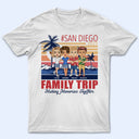 Meilleurs amis en famille, voyage entre filles, création de souvenirs ensemble - Cadeau d'anniversaire, de voyage, de vacances pour amis, famille, frères et sœurs, sœurs - T-shirt personnalisé