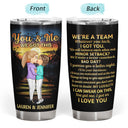 Couple Chibi s'embrassant vue latérale J'aimerais que je remonte le temps - Cadeau d'anniversaire, d'amour, d'anniversaire pour conjoint, mari, épouse, petit ami, petite amie - Gobelet personnalisé