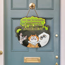 You Are Now An Ingredient - Halloween, Home Decor, Funny Gift For Cat Lovers, Cat Mom, Cat Dad - Personalized Custom Shaped Wood Sign