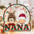Red & Green Plaid Title - Christmas, Birthday, Loving Gift For Dad, Mom, Papa, Nana, Grandpa, Grandma - Personalized Custom Shaped Acrylic Ornament