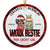 Congrats On Being My Bestie - Christmas Gifts For Colleagues, Coworker, Friends - Personalized Circle Ceramic Ornament