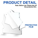 Style dessin animé - Cadeau de Noël pour la famille et les amis - Décoration acrylique personnalisée