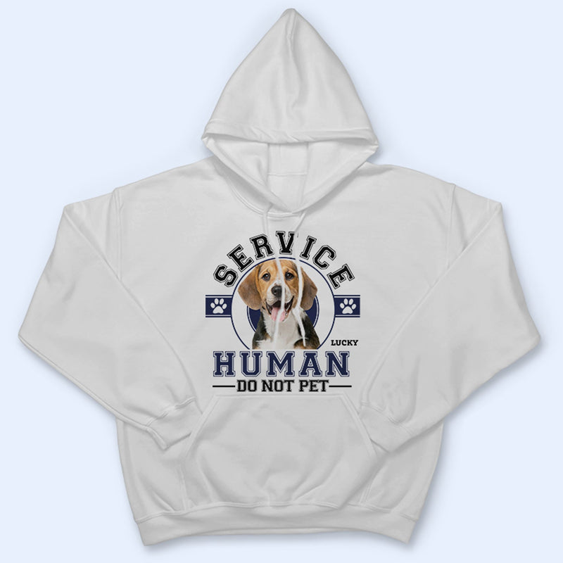 Custom Photo Service Human - Gift For Dog Lovers, Cat Lovers - Personalized Sweatshirt