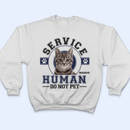 Service photo personnalisé - Cadeau pour amoureux des chiens et des chats - Sweat-shirt personnalisé