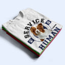 Custom Photo Service Human - Gift For Dog Lovers, Cat Lovers - Personalized Sweatshirt