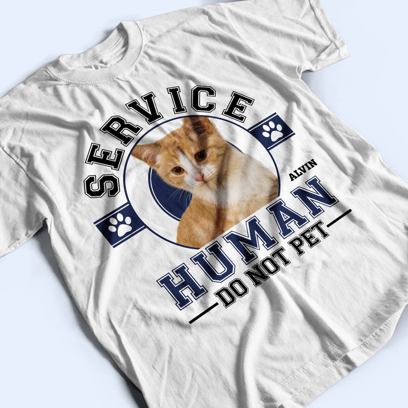 Custom Photo Service Human - Gift For Dog Lovers, Cat Lovers - Personalized Sweatshirt
