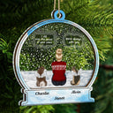 I Miss You, Dog, Cat - Christmas Memorial Gift For Pet Lover - Personalized 2-Layered Mix Ornament