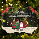 Voici une autre année de liens autour de l'alcool - Cadeau pour meilleure amie, sœur, femme - Ornement médaillon acrylique personnalisé