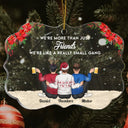 Voici une autre année de liens autour de l'alcool - Cadeau pour meilleure amie, sœur, femme - Ornement médaillon acrylique personnalisé