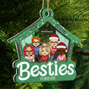Doll House Chibi Girls - Christmas Gift For Bestie, Sister - Personalized 2-Layered Mix Ornament