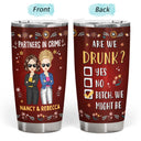 Partners In Crime Just Remember If We Get Caught - Holiday, Birthday, Loving Gift For Bestie, Friend, Colleague - Personalized Tumbler