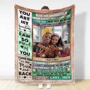 Custom Photo I Am So Proud Of You - Birthday, Loving Gift From Mom To Daughter - Personalized Fleece Blanket