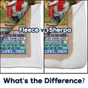 Custom Photo I Am So Proud Of You - Birthday, Loving Gift From Mom To Daughter - Personalized Fleece Blanket