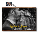 Custom Photo The Day I Met You Black & White - Anniversary Gift For Couples - Personalized Poster