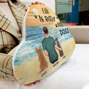 A Bond That Can't Be Broken - Gift For Dog Lovers, Dog Mom - Personalized Cloud Shaped Pillow