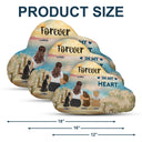 A Bond That Can't Be Broken - Gift For Dog Lovers, Dog Mom - Personalized Cloud Shaped Pillow