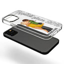 Ensemble depuis le baiser du couple - Cadeau d'anniversaire pour conjoint, mari, femme - Coque de téléphone transparente personnalisée