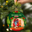 Décoration de Noël en céramique personnalisée « Retraité 2022 » : ce n'est pas mon problème