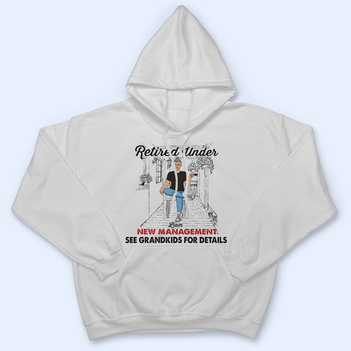 Old Family Retired Not My Problem Anymore - Personalized Custom T Shirt