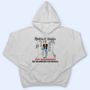 Old Family Retired Not My Problem Anymore - Personalized Custom T Shirt