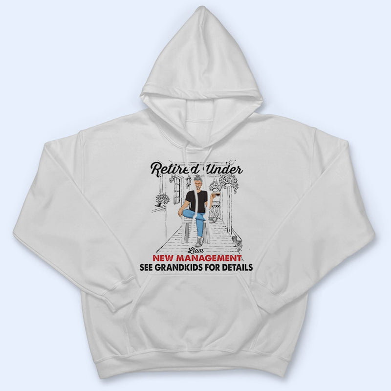 Old Family Retired Not My Problem Anymore - Personalized Custom T Shirt