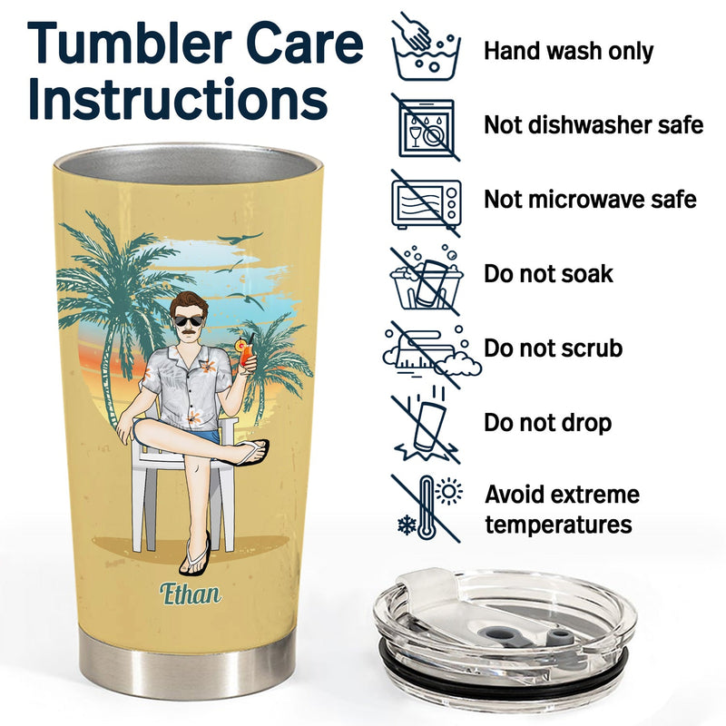 Retirement A Wise Woman Once Said - Retirement Present - Personalized Custom Tumbler