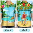 Beach The Legend The Queen Has Retired - Retirement Gift, Gift For Beach Lovers - Personalized Custom Hawaiian Shirt