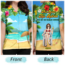 Beach The Legend The Queen Has Retired - Retirement Gift, Gift For Beach Lovers - Personalized Custom Hawaiian Shirt