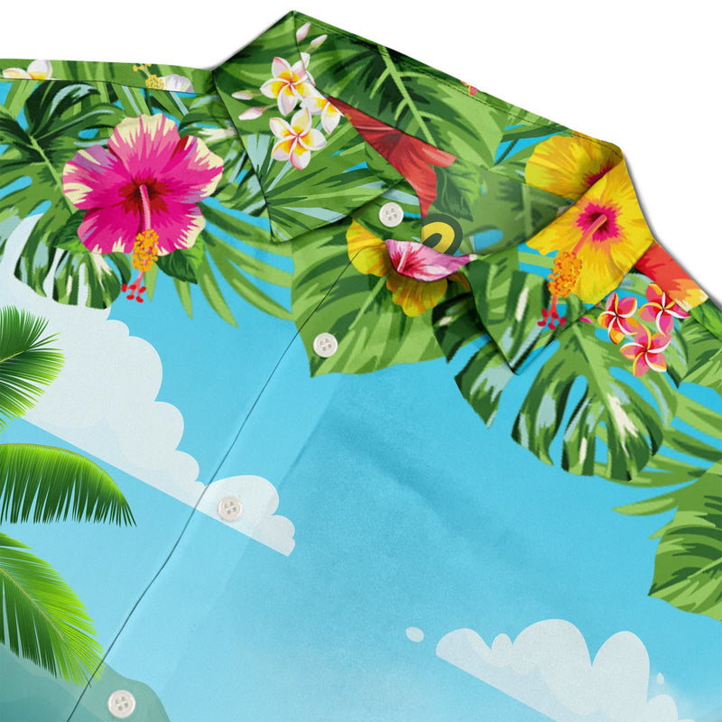 Beach The Legend The Queen Has Retired - Retirement Gift, Gift For Beach Lovers - Personalized Custom Hawaiian Shirt