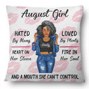 A Mouth She Can't Control - Gift For Yourself, Gift For Women - Personalized Pillow