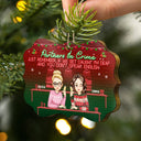 Bestie Partners In Crime If We Get Caught - Gift For Besties - Personalized Medallion Wooden Ornament