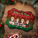 Bestie Partners In Crime If We Get Caught - Gift For Besties - Personalized Medallion Wooden Ornament