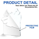 No Greater Gift Than Friendship - Christmas Gift For Besties - Personalized Custom Shaped Acrylic Ornament