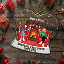 Annoying Each Other - Christmas Gift For Couples - Custom Shaped Acrylic Ornament