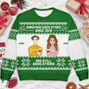 Annoying Each Other Since - Christmas Gift For Couples - Personalized Unisex Ugly Sweater