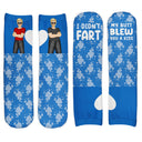 Blew You A Kiss - Gift For Couples - Personalized Socks