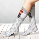 Blew You A Kiss - Gift For Couples - Personalized Socks