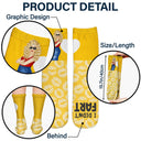 Blew You A Kiss - Gift For Couples - Personalized Socks