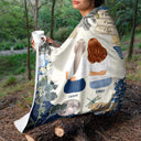 4 Better 4 Worse 4 Life - Gift For Sisters And Besties - Personalized Fleece Blanket