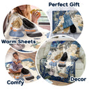 4 Better 4 Worse 4 Life - Gift For Sisters And Besties - Personalized Fleece Blanket