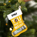 Custom Photo Made The Nice List - Christmas Gift For Kids - Personalized Wooden Cutout Ornament, Money Holder Ornament