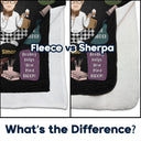 Couverture polaire personnalisée « Lire juste une fille qui aime les livres » - Cadeau pour les amoureux des livres